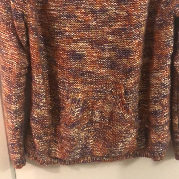 Cotton country, multi coloured sweater with front pocket - Picture 3 of 4